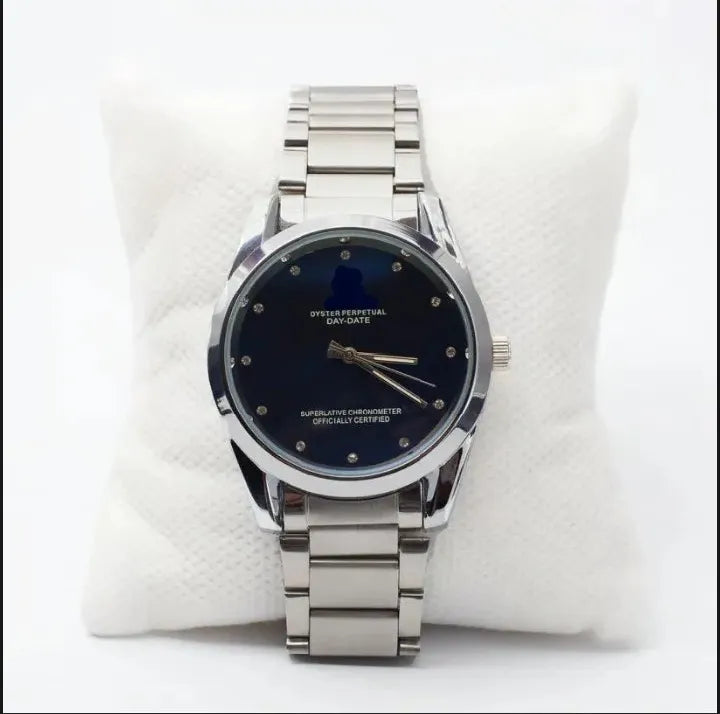 Stainless steel watch