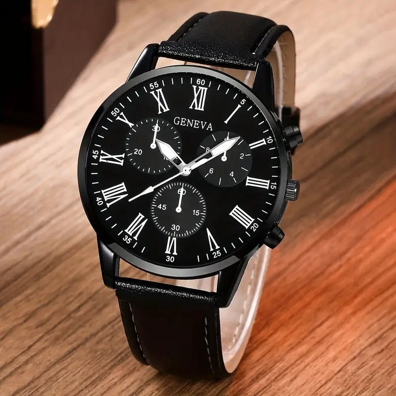 4pcs Men'S Watch